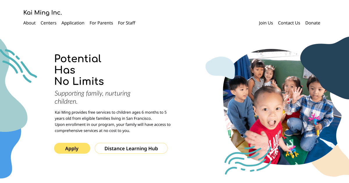 Kai Ming Official Website Screenshot